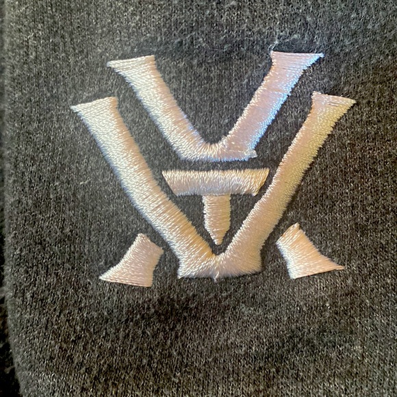 Vortex Men’s Gray Zip Hoodie - Picture 3 of 4